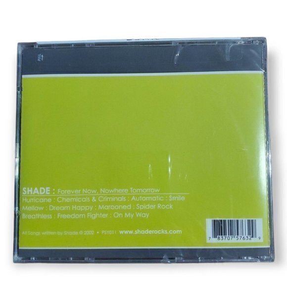 Shade - Forever‎ Now, Nowhere Tomorrow [2002 CD] - Picture 2 of 2